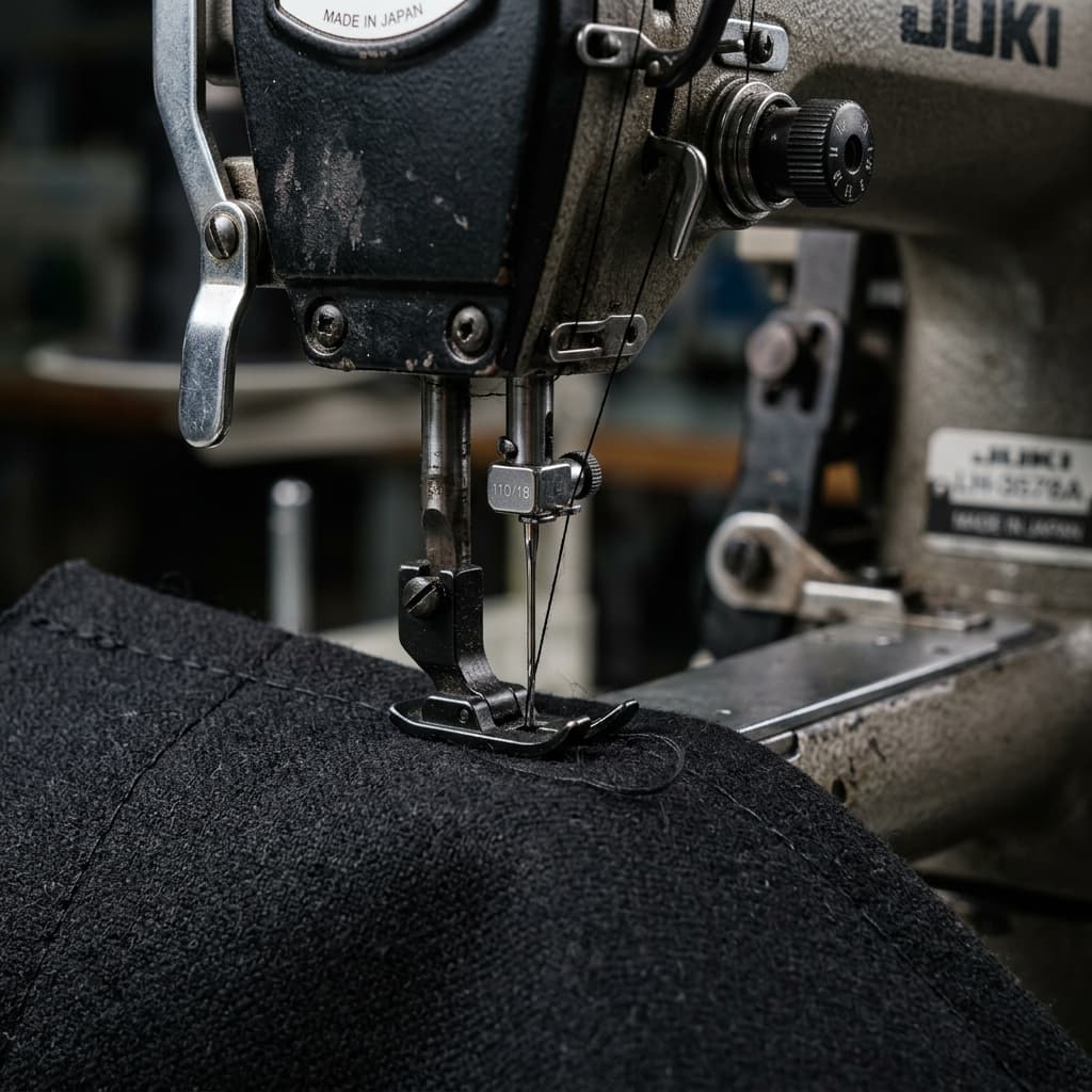 Proses Jahit Pakaian Custom di Workshop Chima Konveksi Bandung