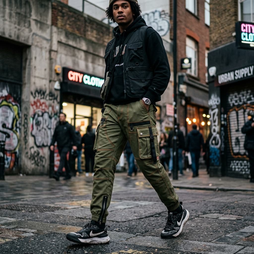 Hasil Produksi Streetwear Pants - Chima Konveksi Bandung